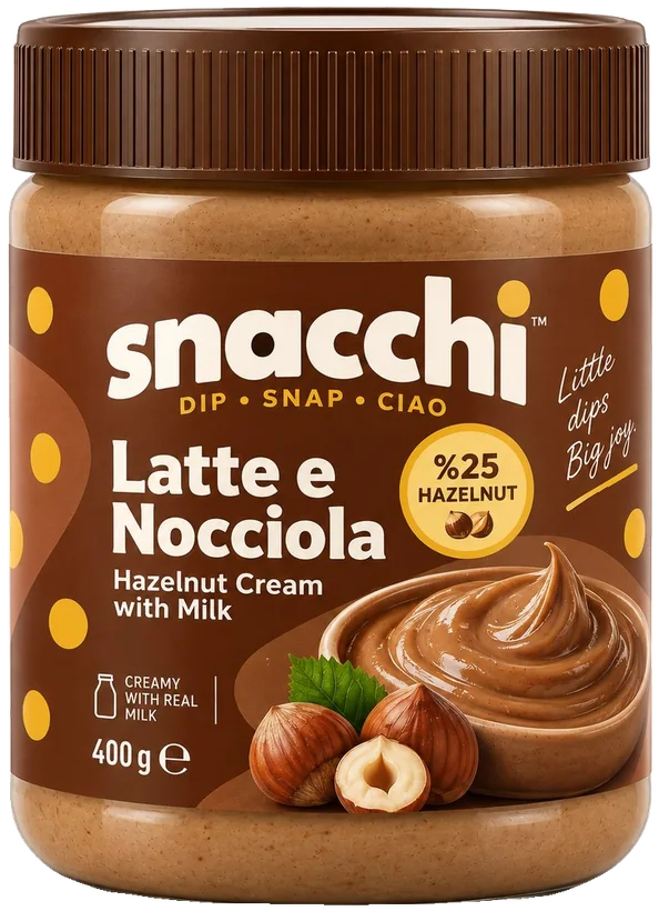 Snacchi Latte e Nocciola jar